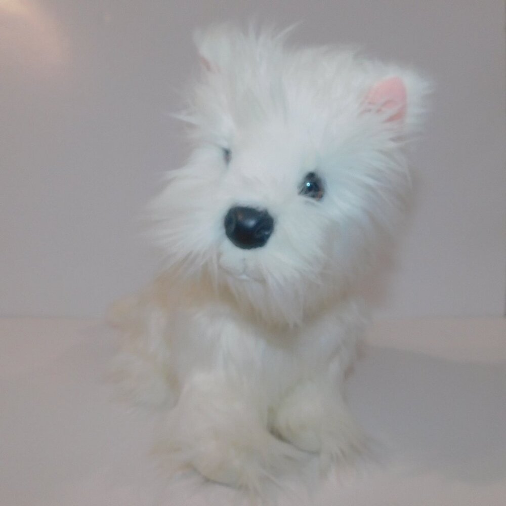 13" Plush West Highland White Terrier Westie Gigi VTG 2001 Douglas Cuddle Toy